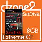 SanDisk Extreme CompactFlash 8GB CF Memory Cards UDMA Speed 60MB/s 