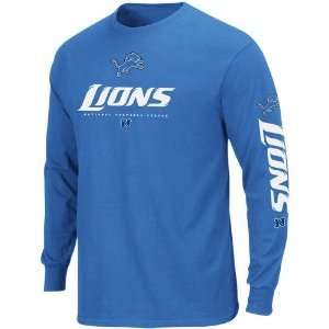  Detroit Lions Primary Receiver Long Sleeve T Shirt Sports 