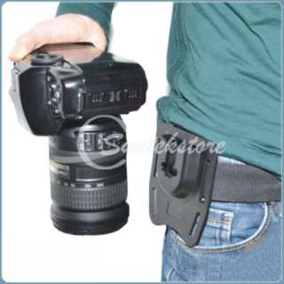 New Universal Tripod Mount Belt Clip for SLR DSLR Canon Sony Nikon 