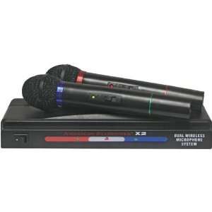   StarpowerTM X2 Dual VHF Wireless Microphone System Electronics