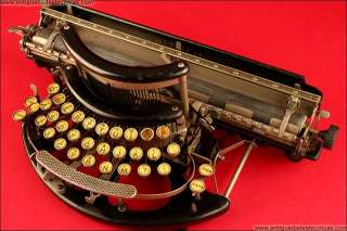   Typewriter Model B, Made in 1915. With Circular Removable Keyboard