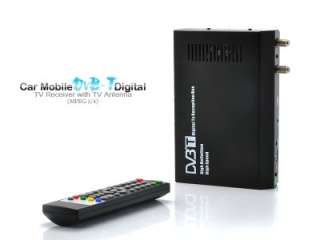Car Mobile DVB T Digital TV Receiver with TV Antenna (MPEG 24)