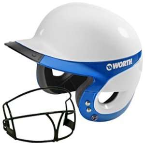   WLBH Liberty Batters Helmet with Mask   Royal