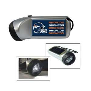  Denver Broncos Solar Flashlight