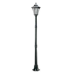   Power Products 21010 Solar Post Lamp 19 LED 6 feet