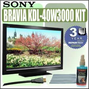  Sony Bravia KDL 40W3000 40inch 1080p LCD HDTV   PLUS 