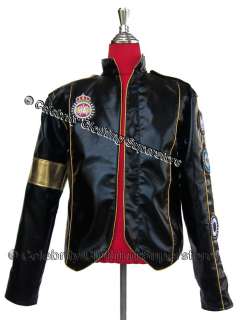 Michael Jackson LEATHER TRIBUTE Jacket (S,M,L,XL,XXL)  