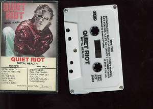 Quiet Riot Metal Health Canada Cassette  