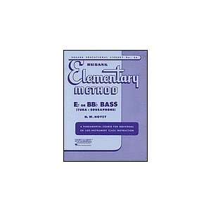   Elementary Method   E flat/bb flat Bass (Tuba or Sousaphone) Books