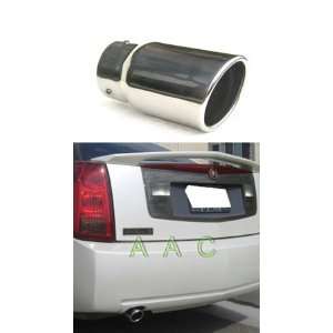 Stainless steel exhaust tip w/ mirror polish finish   Cadillac CTS V6 