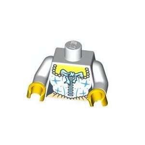    White Torso (Maiden Pattern)   LEGO Minifigure Piece Toys & Games