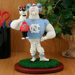   TAR HEELS (UNC) vs. NC State Rivalry Figurine