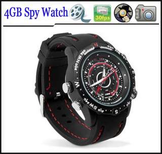 4GB Waterproof Spy Watch Camera Surveillance DV Hidden Video Record HD 