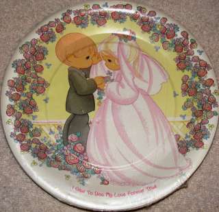   CAKE PLATES ~ WEDDING BRIDAL Party Supplies 076526161969 DS  