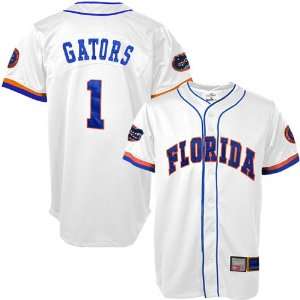    Florida Gators #1 White Strike Zone Jersey
