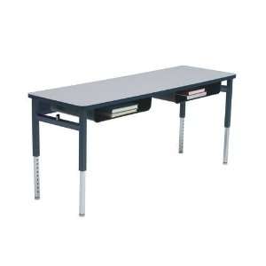  Planner Two Student Desk Laminate Top 60 W x 20 D x 22 