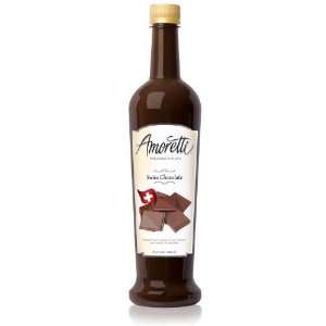 Amoretti Premium Swiss Chocolate Syrup (750mL)  Grocery 