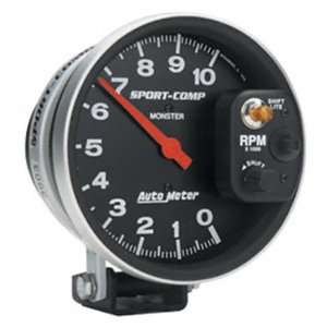 Auto Meter Sport Comp Monster Shift Lite Tachometers Tachometer, Sport 