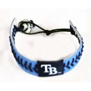  MLB Tampa Bay Rays Light Blue Team Color Baseball Bracelet 