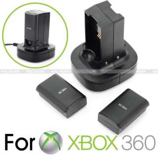 For Xbox 360 Dual Battery Charger/TV Sensor Holder/Wireless Controller 