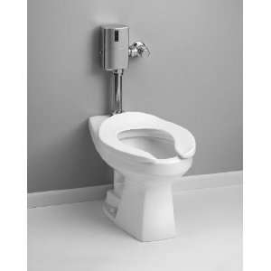   Elongated Bowl Flushometer HET Toilet Less Seat and Flush Valve CT705E