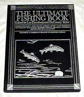 Ultimate Fishing Book, Art, Essays, Trout, Bass, HC,DJ  