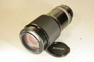 Nikon zoom Nikkor 80 200mm f4.5 lens in good working condition