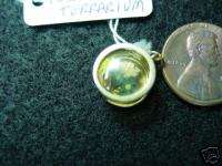 14K Gold Rare Terrarium Charm for those plant lovers  