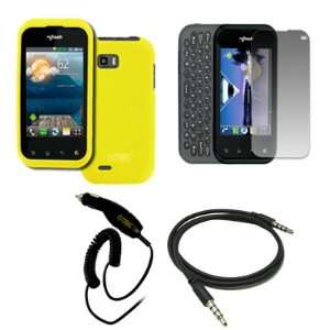   Stereo Auxiliary Cable + Screen Protector + Car Charger [EMPIRE