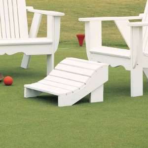   Adirondack Footrest   Pine   Tractor Red Patio, Lawn & Garden