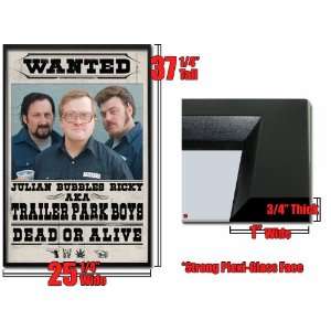  Framed Trailer Park Boys Poster Wanted Sign Tv Fr 24805 