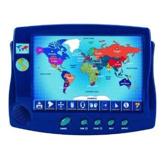    Scientific Toys Interactive Around the World Map Toys & Games