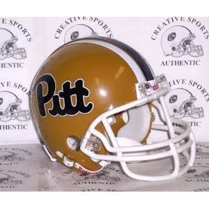   Pittsburgh Panthers Riddell Mini Football Helmet Sports Collectibles