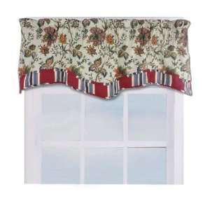  Waverly Felicite Ivory 50 Inch by 16 Inch Lined Window Valance 
