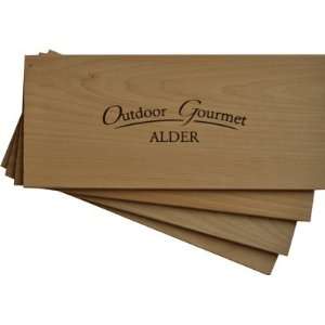 Outdoor Gourmet Alder Grilling Planks Set of 4 Personal Size  