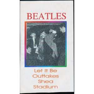   Beatles Let It Be Outtakes / Shea Stadium (VHS Tape) 