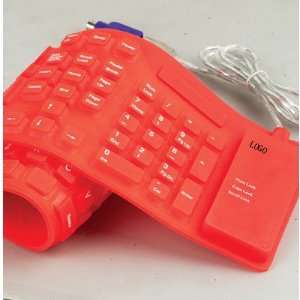  Clear Max Red Silicone Keyboard