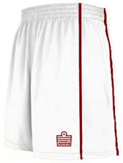   Admiral Women s Vitesse Soccer Shorts WHITE/CARDINAL 