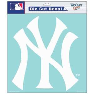   York Yankees MLB Die Cut Decal (8x8) by Wincraft
