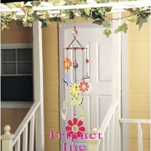  My Garden 36 Inch Home Décor Metal Vibrant Garden Wind 