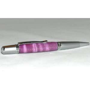  Wall Street II Ballpoint Twist Pen   Two Tone Chrome Lilac 