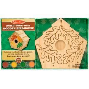    Melissa and Doug Build Your Own Wooden Birdhouse Toys & Games